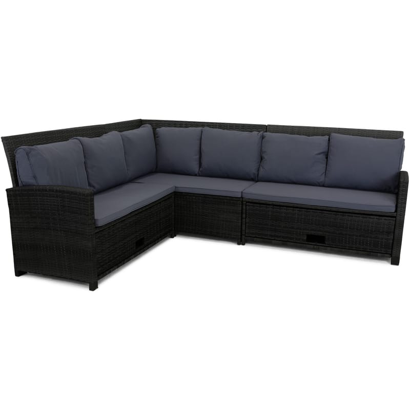 Exklusiv loungegrupp | Inbyggd förvaring | Lyfco Tanumshede - Utemöbler - Loungemöbler - Loungegrupp & Loungeset