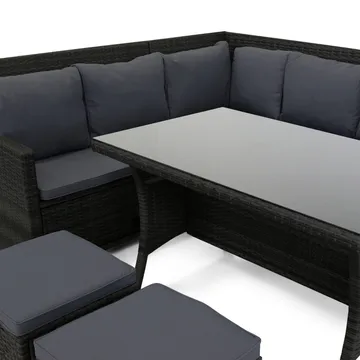 Exklusiv loungegrupp | Inbyggd förvaring | Lyfco Tanumshede - Utemöbler - Loungemöbler - Loungegrupp & Loungeset
