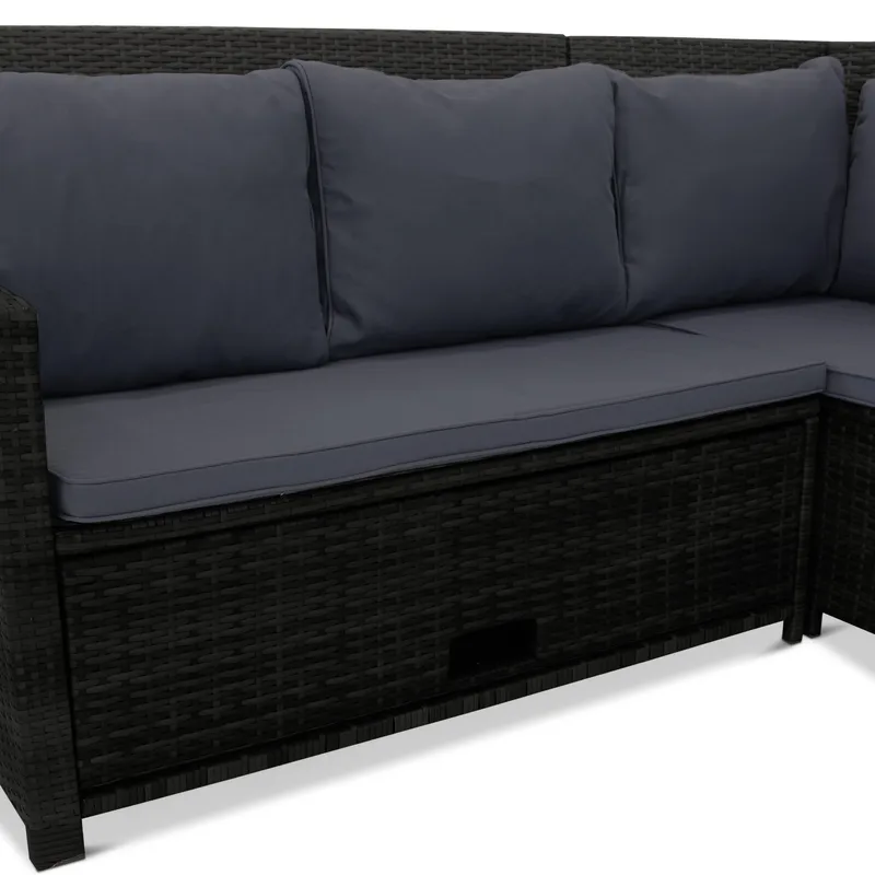 Exklusiv loungegrupp | Inbyggd förvaring | Lyfco Tanumshede - Utemöbler - Loungemöbler - Loungegrupp & Loungeset