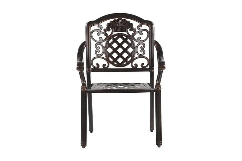 Festo Utestol 4-pack - Brun - Utemöbler - Loungemöbler - Loungegrupp & Loungeset