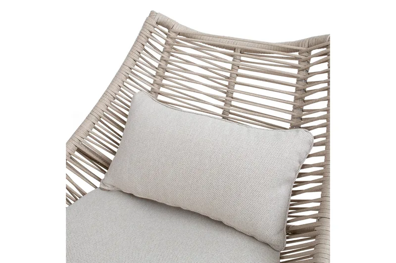 Helsinki Soffgrupp Utomhus - Natur/Svart - Utemöbler - Loungemöbler - Loungegrupp & Loungeset