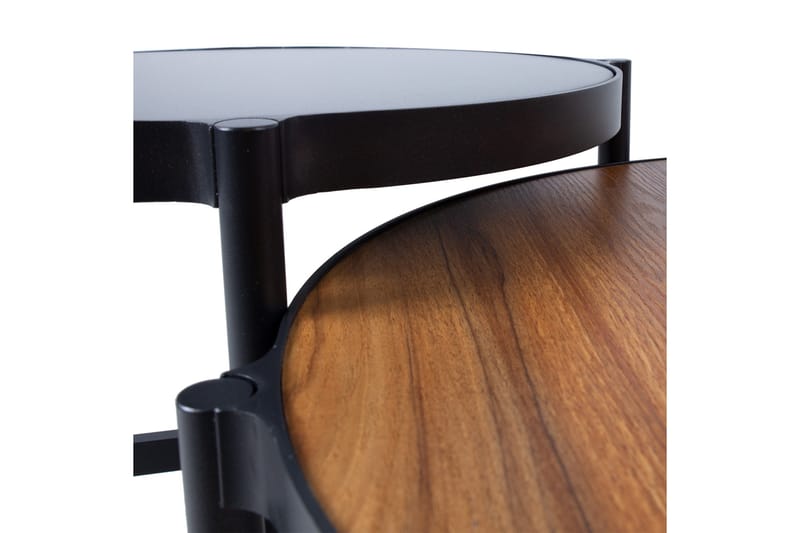 Helsinki Soffgrupp Utomhus - Svart/Natur/Grå - Utemöbler - Loungemöbler - Loungegrupp & Loungeset