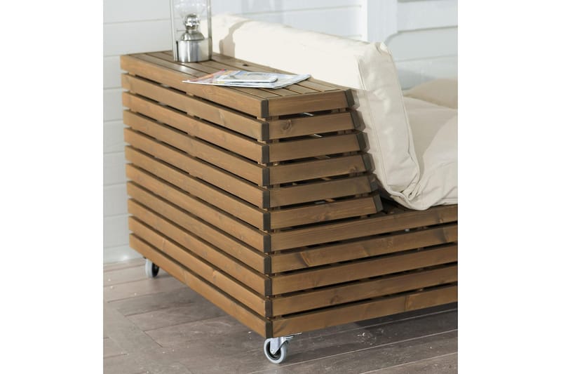 Hillerstorp Bara Vara Loungefåtölj 2-pack + 1 Divan - Beige - Trädgård & spabad - Utemiljö - Altan & terrass - Altanmöbler