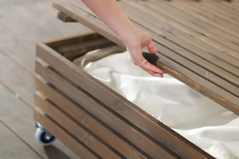 Hillerstorp Bara Vara Loungefåtölj m Divan 2-pack - Vit/Beige - Trädgård & spabad - Utemiljö - Altan & terrass - Altanmöbler