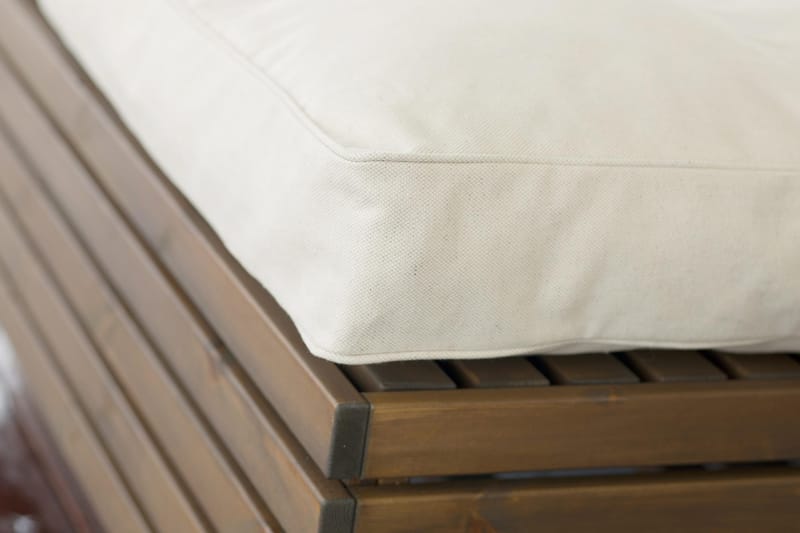 Hillerstorp Bara Vara Loungefåtölj m Divan 2-pack - Vit/Beige - Trädgård & spabad - Utemiljö - Altan & terrass - Altanmöbler