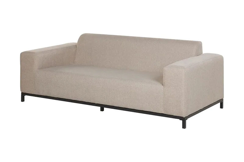 Hughen Loungegrupp Utomhus 5-sits - Beige/Svart - Utemöbler - Loungemöbler - Loungegrupp & Loungeset