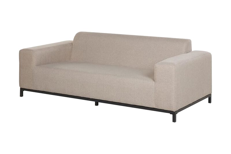 Hughen Loungegrupp Utomhus 5-sits - Beige/Svart - Utemöbler - Loungemöbler - Loungegrupp & Loungeset