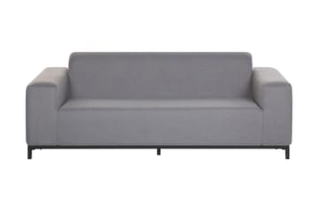Hughen Loungegrupp Utomhus 5-sits - Grå/Svart - Utemöbler - Loungemöbler - Loungegrupp & Loungeset