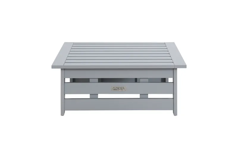 Husarn Soffbord Utomhus 80 cm - Utebord i Trä - Grå - Utemöbler - Loungemöbler - Loungegrupp & Loungeset