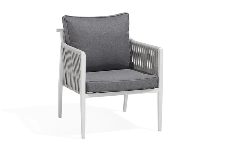 Latina Loungegrupp Utomhus 66 cm - Vit - Utemöbler - Loungemöbler - Loungegrupp & Loungeset