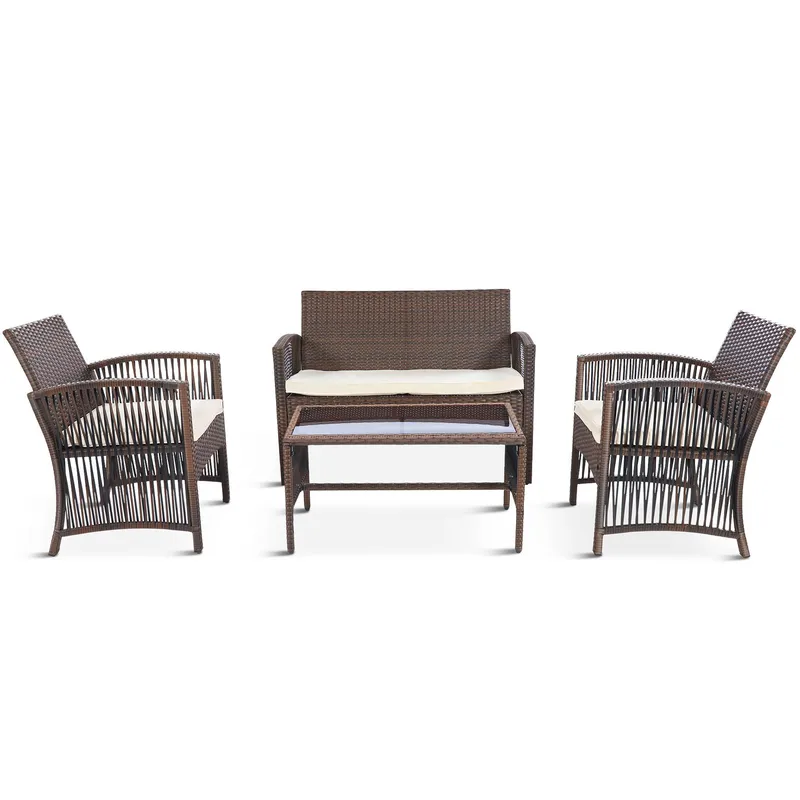 Lyxig soffgrupp för balkong | Lyfco Dalsjö - Utemöbler - Loungemöbler - Loungegrupp & Loungeset