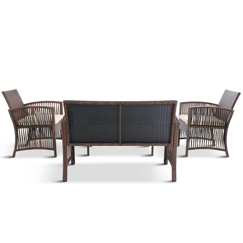 Lyxig soffgrupp för balkong | Lyfco Dalsjö - Utemöbler - Loungemöbler - Loungegrupp & Loungeset