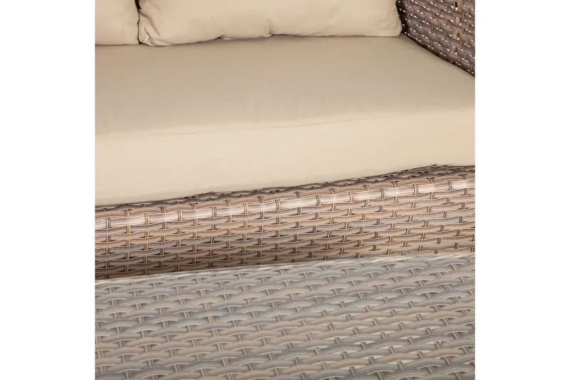 Möbelset EDEN Utebord Utesoffa och 2 Utefåtöljer - Utemöbler - Loungemöbler - Loungegrupp & Loungeset