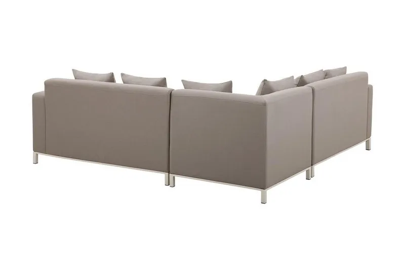 Madielyn Loungegrupp Utomhus - Beige - Utemöbler - Loungemöbler - Loungegrupp & Loungeset