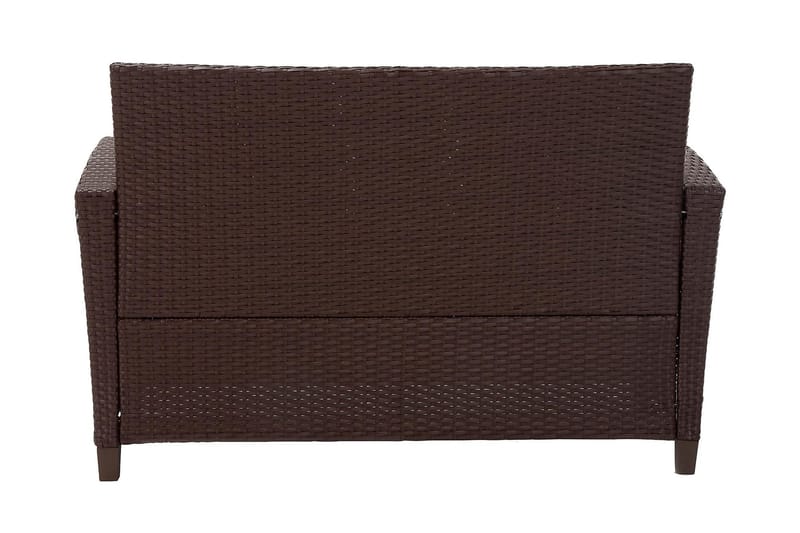 Malmo Loungegrupp Utomhus Konstrotting Brun - Dorel Home - Utemöbler - Loungemöbler - Loungegrupp & Loungeset