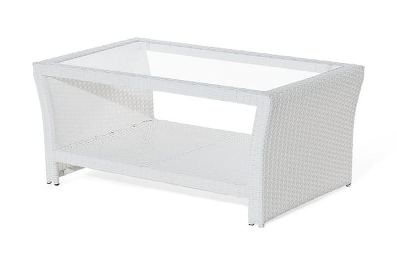 Marino Loungegrupp Utomhus 146 cm - Vit - Utemöbler - Loungemöbler - Loungegrupp & Loungeset