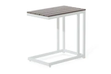 Messina Loungegrupp Utomhus 147 cm - Vit - Utemöbler - Loungemöbler - Loungegrupp & Loungeset