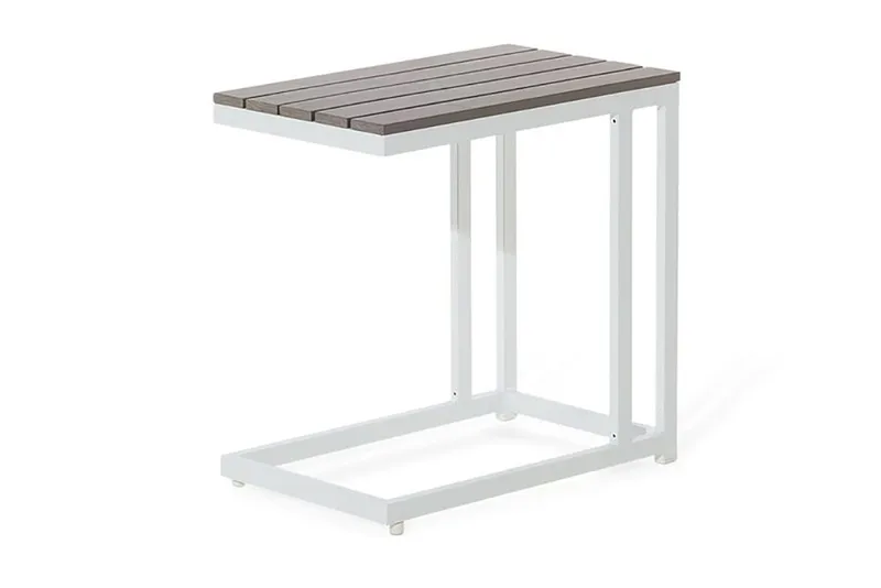 Messina Loungegrupp Utomhus 147 cm - Vit - Utemöbler - Loungemöbler - Loungegrupp & Loungeset