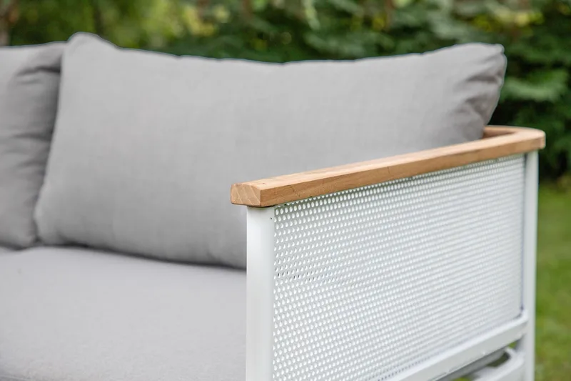 Nettan Loungegrupp Utomhus - Grå/Brun - Utemöbler - Loungemöbler - Loungegrupp & Loungeset