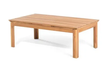 Pacific Loungegrupp Utomhus 130 cm - Trä/Natur - Utemöbler - Loungemöbler - Loungegrupp & Loungeset
