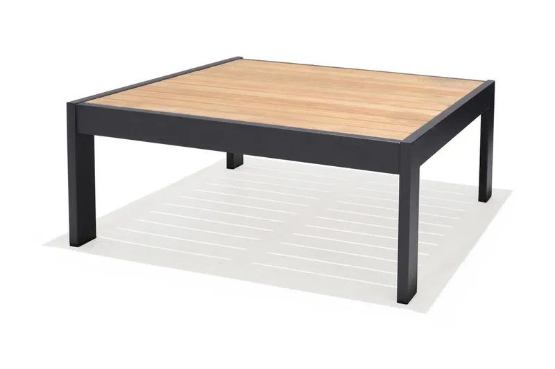 Palau Loungegrupp Utomhus 5-sits - Trä/Grå - Trädgård & spabad - Utemiljö - Altan & terrass - Altanmöbler