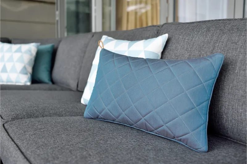 Palau Loungegrupp Utomhus 5-sits - Trä/Grå - Trädgård & spabad - Utemiljö - Altan & terrass - Altanmöbler