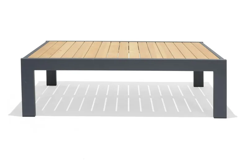 Palau Loungegrupp Utomhus 6-sits - Trä/Grå - Trädgård & spabad - Utemiljö - Altan & terrass - Altanmöbler