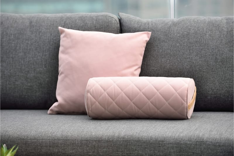 Portals Loungegrupp Utomhus 4-sits - Teak/Svart - Trädgård & spabad - Utemiljö - Altan & terrass - Altanmöbler