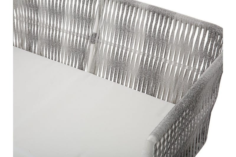 Ragusa Loungegrupp Utomhus 156 cm - Grå - Utemöbler - Loungemöbler - Loungegrupp & Loungeset