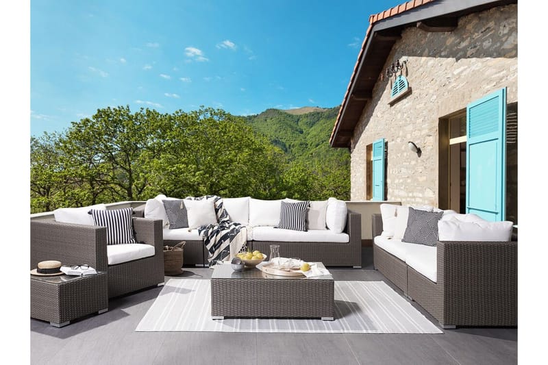 Reecer Loungegrupp Utomhus - Grå - Utemöbler - Loungemöbler - Loungegrupp & Loungeset