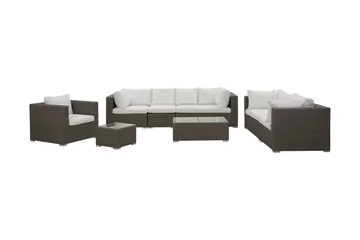 Reecer Loungegrupp Utomhus - Grå - Utemöbler - Loungemöbler - Loungegrupp & Loungeset