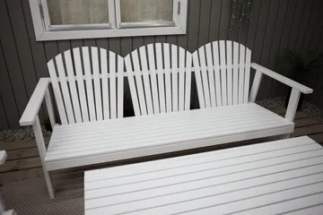 Rolston Loungeset - Vit - Utemöbler - Loungemöbler - Loungegrupp & Loungeset