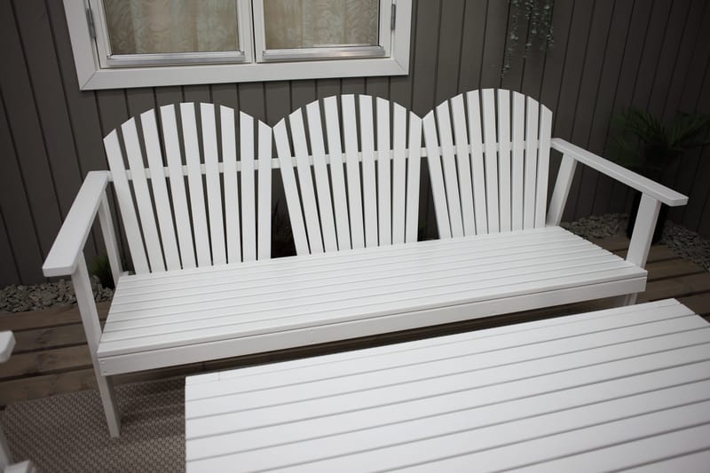 Rolston Loungeset - Vit - Utemöbler - Loungemöbler - Loungegrupp & Loungeset