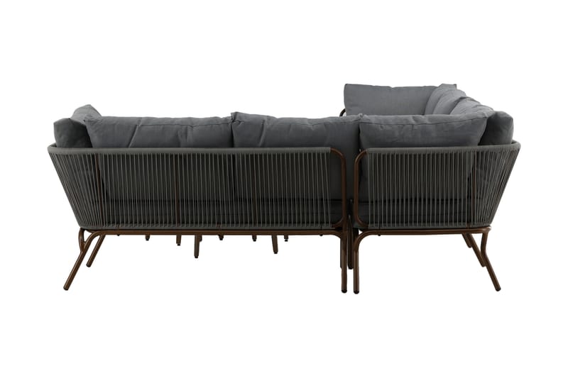 Roxo Hörnsoffa Utomhus - Brun - Utemöbler - Loungemöbler - Loungegrupp & Loungeset