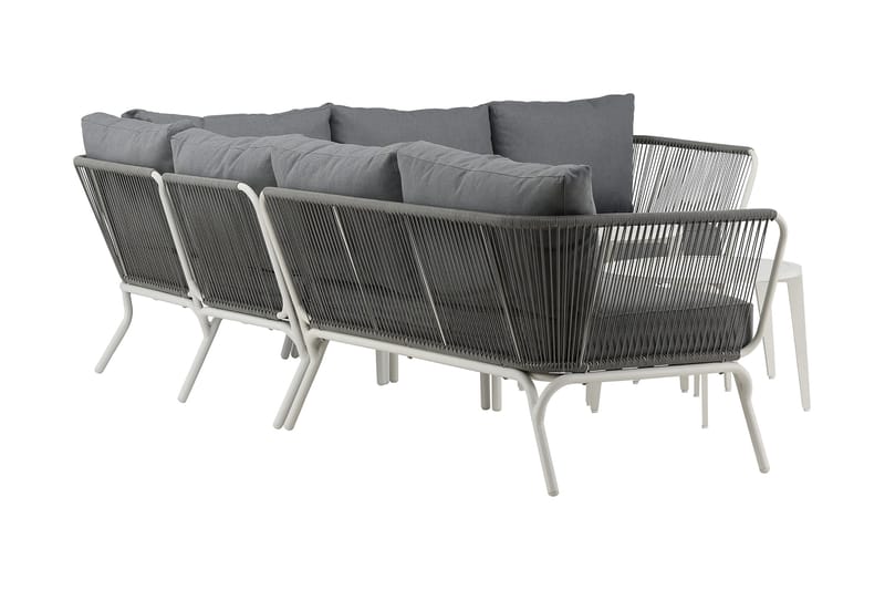 Roxo Hörnsoffa Vit - Venture Home - Utemöbler - Loungemöbler - Loungegrupp & Loungeset