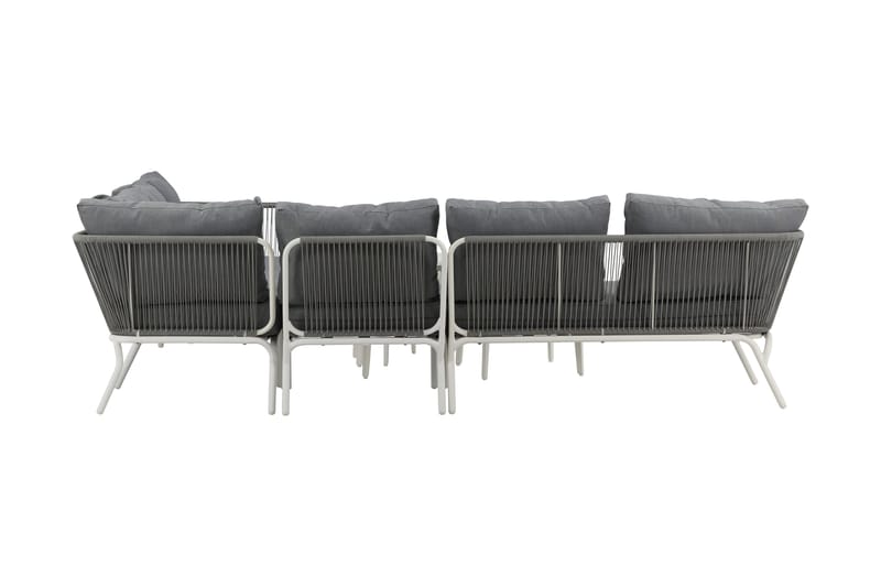 Roxo Hörnsoffa Vit - Venture Home - Utemöbler - Loungemöbler - Loungegrupp & Loungeset