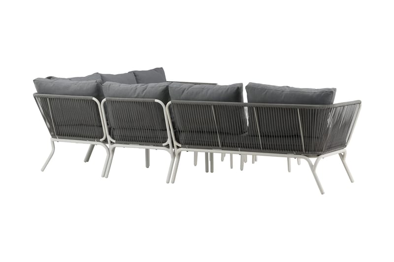 Roxo Hörnsoffa Vit - Venture Home - Utemöbler - Loungemöbler - Loungegrupp & Loungeset