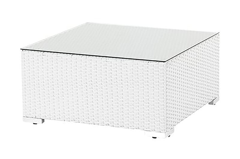 Sano Ii Loungegrupp Utomhus 245 cm - Vit - Utemöbler - Loungemöbler - Loungegrupp & Loungeset