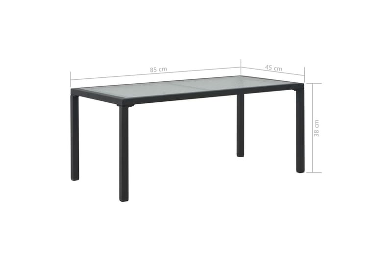 Soffgrupp Utomhus för trädgården 3 delar med dynor konstrotting grå - Grå - Utemöbler - Loungemöbler - Loungegrupp & Loungeset