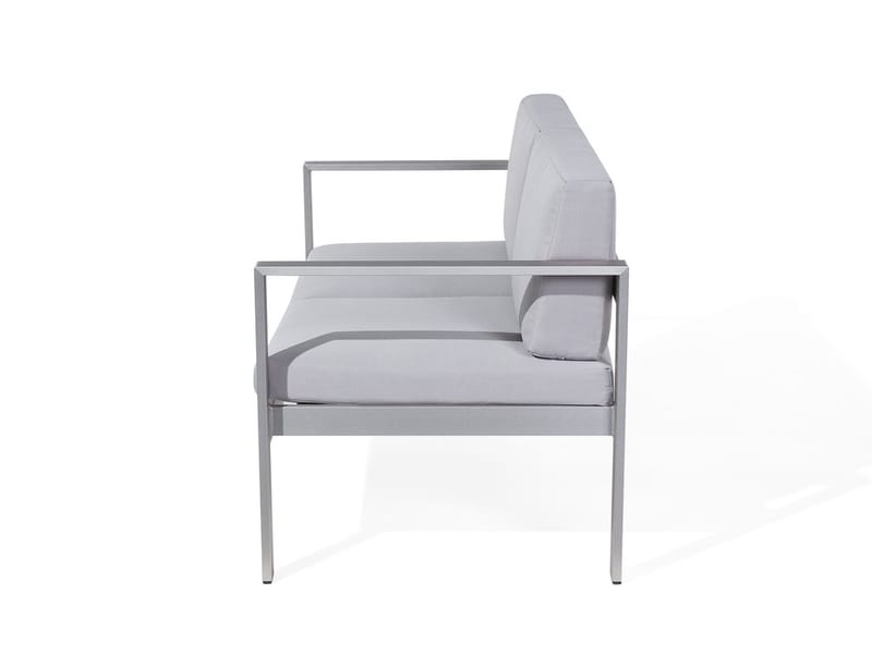 Tirrena Loungegrupp Utomhus 90 cm - Grå - Utemöbler - Loungemöbler - Loungegrupp & Loungeset