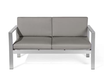 Tirrena Loungegrupp Utomhus 90 cm - Grå - Utemöbler - Loungemöbler - Loungegrupp & Loungeset
