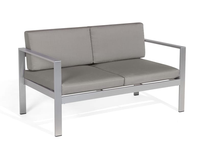 Tirrena Loungegrupp Utomhus 90 cm - Grå - Utemöbler - Loungemöbler - Loungegrupp & Loungeset