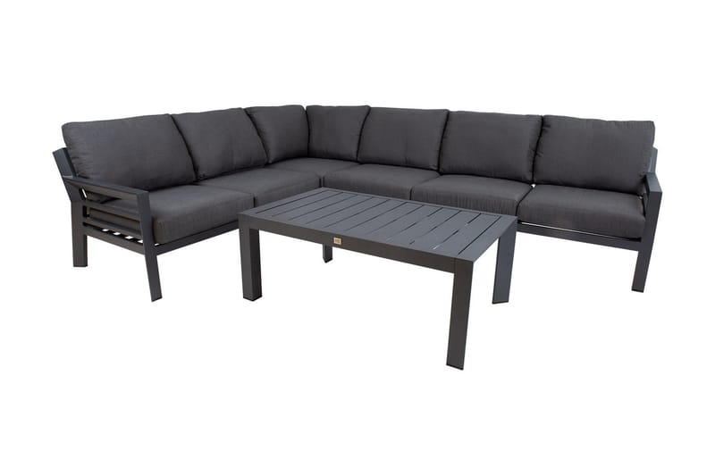 Tomson Trädgårdset Mörkgrå - Utemöbler - Loungemöbler - Loungegrupp & Loungeset