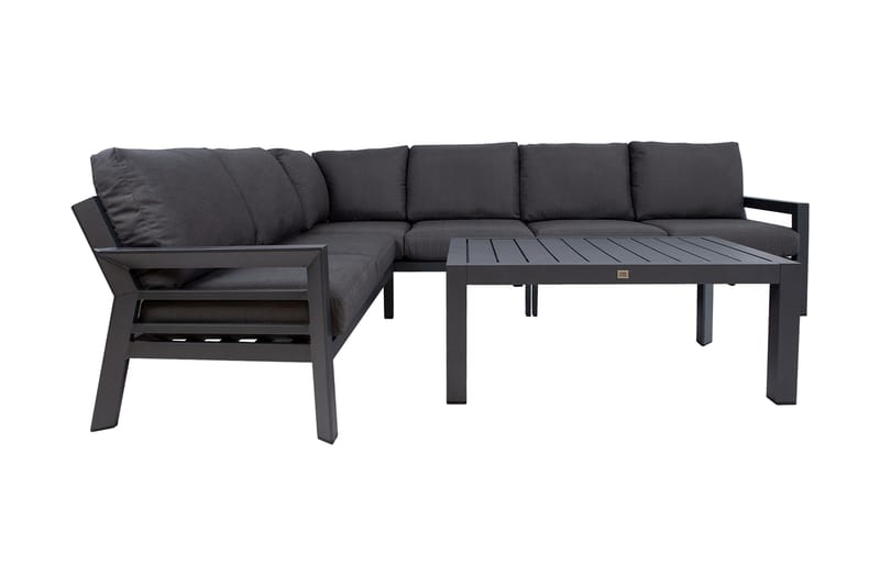 Tomson Trädgårdset Mörkgrå - Utemöbler - Loungemöbler - Loungegrupp & Loungeset