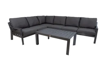Tomson Trädgårdset Mörkgrå - Utemöbler - Loungemöbler - Loungegrupp & Loungeset