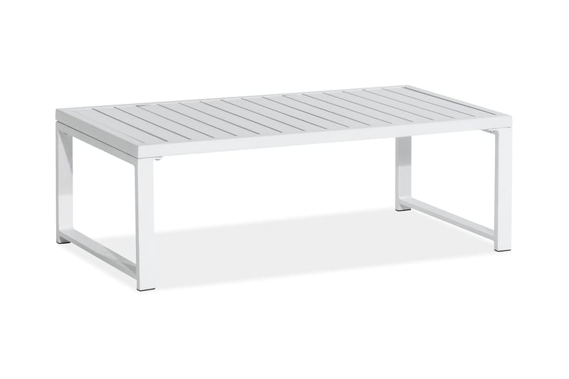 Tunis Soffgrupp - Vit / Gråa dynor - Utemöbler - Loungemöbler - Loungegrupp & Loungeset