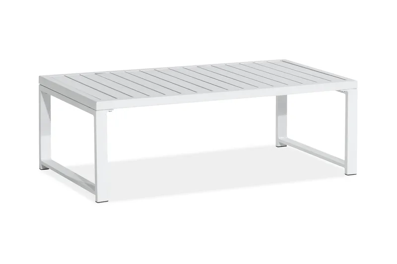 Tunis Soffgrupp - Vit / Gråa dynor - Utemöbler - Loungemöbler - Loungegrupp & Loungeset