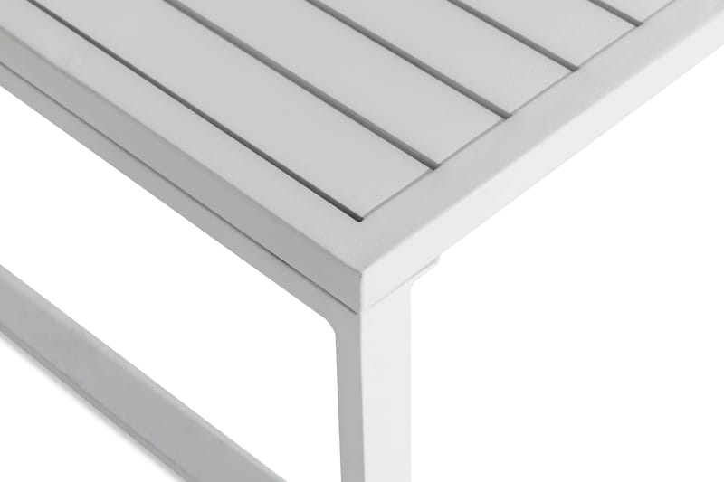 Tunis Soffgrupp - Vit / Gråa dynor - Utemöbler - Loungemöbler - Loungegrupp & Loungeset