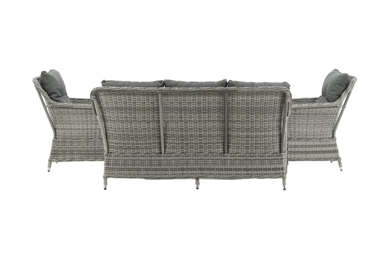 Vikelund Loungegrupp Utomhus - Grå - Utemöbler - Loungemöbler - Loungegrupp & Loungeset