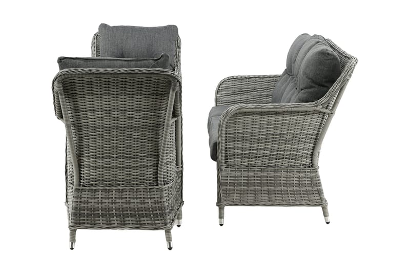 Vikelund Loungegrupp Utomhus - Grå - Utemöbler - Loungemöbler - Loungegrupp & Loungeset